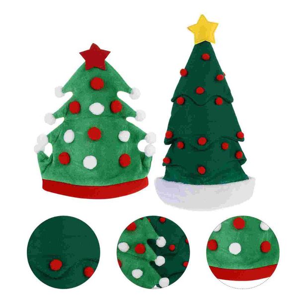 

party hats 2pcs christmas decor dance xmas decors