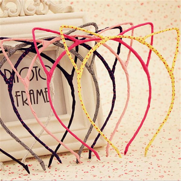 

2015 girls hair accessories korean new cute cat ears headband children headdress girls hairpin fine accessories  piece/lot by0000, Slivery;white