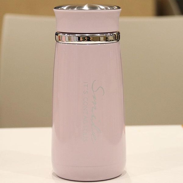 

water bottles simple portable stainless steel insulated cup ladies insulation mug net red same temperature durable