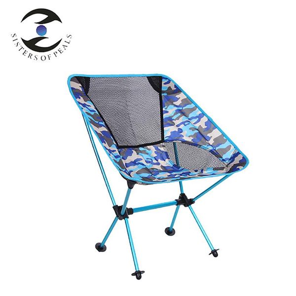 

camouflage color light moon chair for camping camp furniture