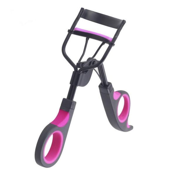 

eyelash curler professional handle curl eye lash cosmetic makeup curling lashes tools with pink refill pad