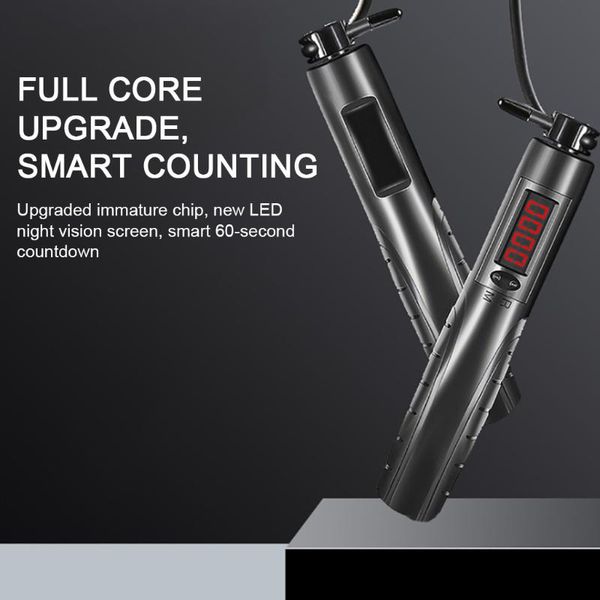 

jump ropes 1pcs jumping rope smart electronic counting skip calorie consumption professional fitness equipment digital ropes#3