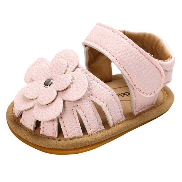 

sandals skhek baby toddler children non-slip flower flat shoes sweet princess summer 2021 boys and girls for, Black;red