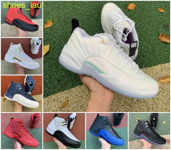 

mens 12 12s basketball shoes easter utility grind twist black university gold indigo flu game dark concord ovo white reverse taxi fiba gamma