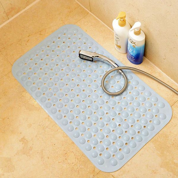 

bath mats solid bathroom non-slip mat for shower foot pad with suction cup toilet wc waterproof doormat rug massage floor 6 size