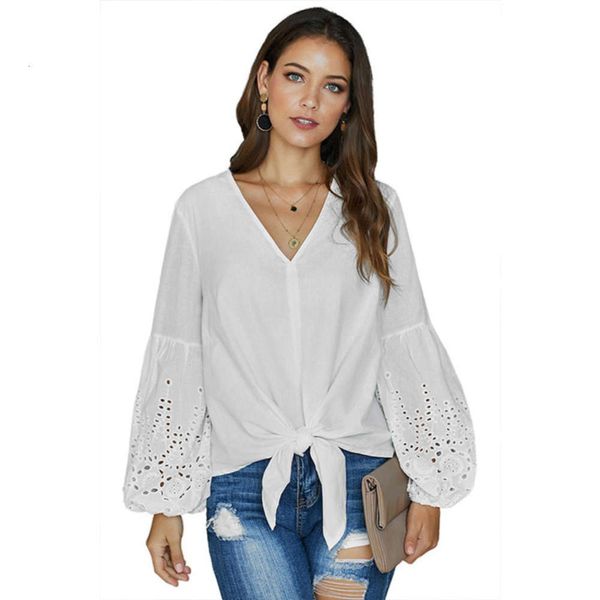 

casual dresses women's solid color v-neck shirt fall / winter long sleeve loose knotted 252264, Black;gray