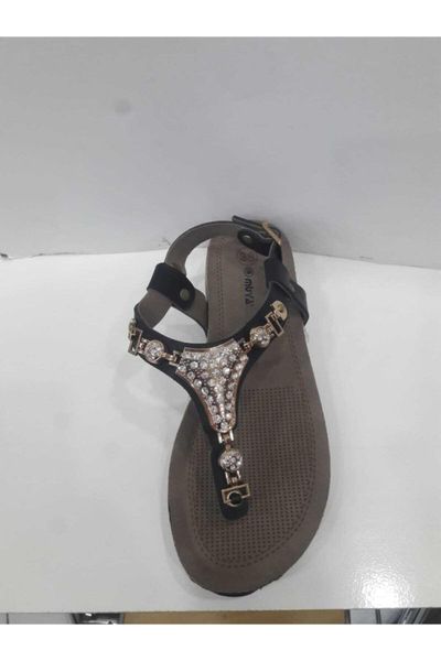 

sandals buckled, Black