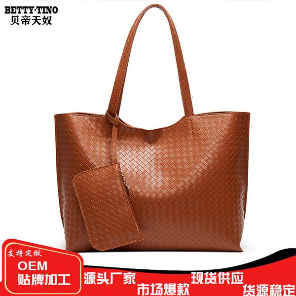 

messenger bags messenger bagsand women's 2021 spring summer knitting leisure children's portable one shoulder tote bag