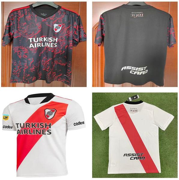 

2021 2022 river plate soccer jerseys perez b.romero ponzio j.alvarez carrascal home away 3rd 21 22 footballmkhb, Black;yellow