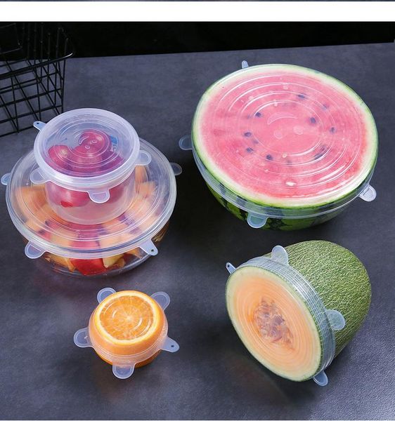 

pcs/set cover cap fresh-keeping kitchenware tools for cookware bowl reusable strong stretch lids kitchen accessories storage & organiza orga