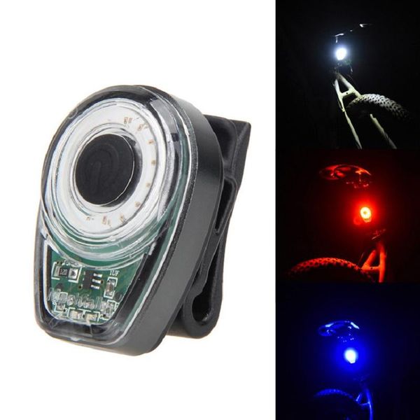 

bicycle light waterproof rear tail cob led usb rechargeable mountain bike cycling taillamp safety warning lights