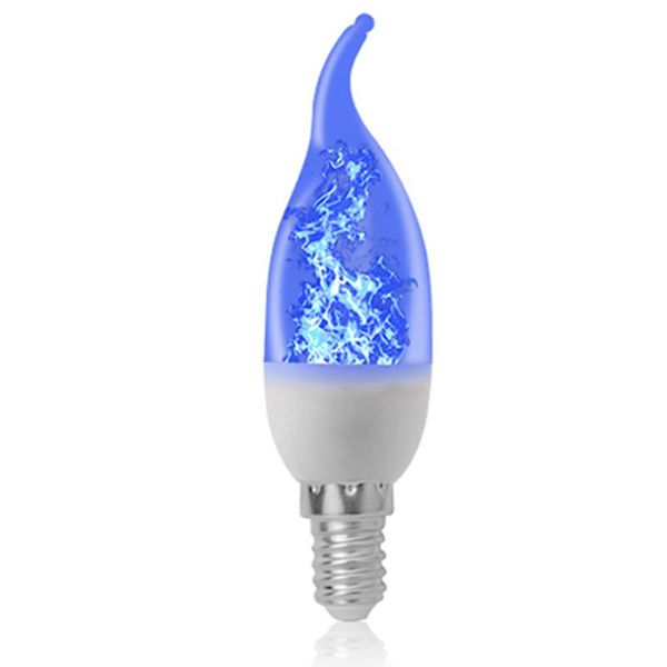 

bulbs e26/e27 flame effect lamp led fire light fashion creative candle bar ktv