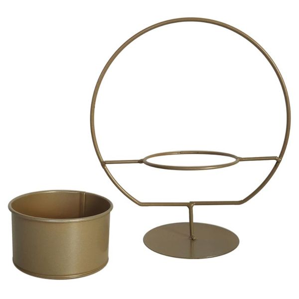 

gift wrap 1set iron flower bucket home decorative pot arrangement basket