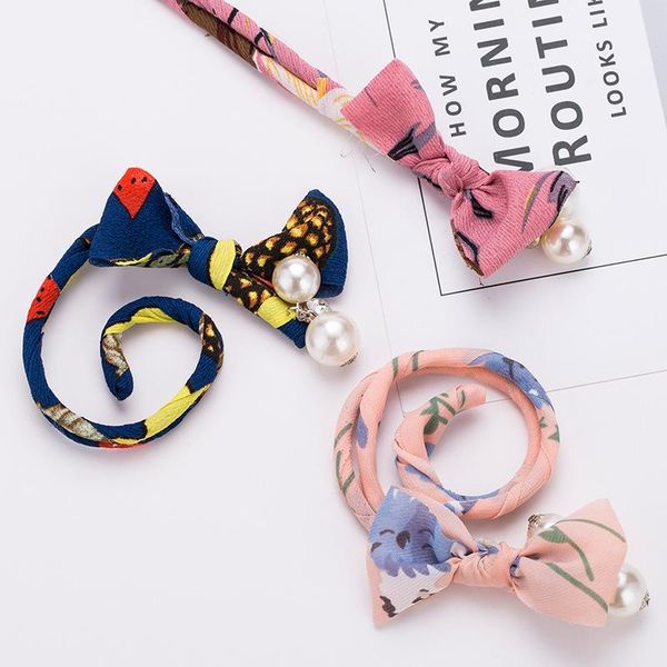 

hair accessories bow pearl diy style headband tools magic bun maker for girls women donut device quick updo bands, Slivery;white