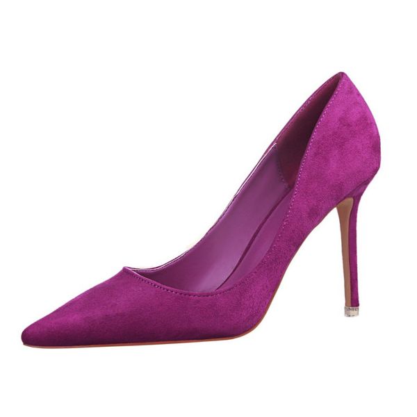 

high heel women new fashion fine heel high heel shallow mouth pointed bride shoes wedding shoes womens shoes1, Black