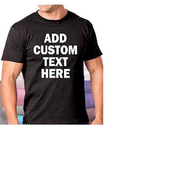 

men's t-shirts print your own t shirt short sleeve men zomer bulk wholesale custom personalized o-neck shirts, White;black