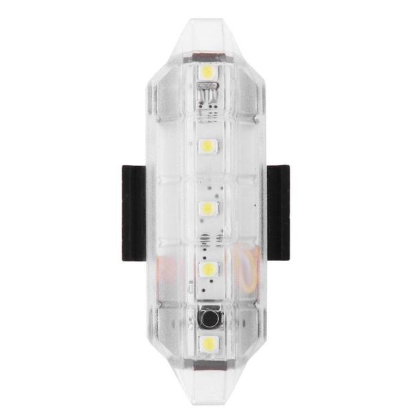 

rechargeable taillight super bright portable safety usb waterproof bicycle lightweight 5led warning light bike lights