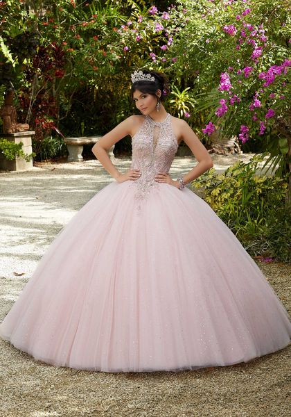 

dresses of 15 years 2022 pink princess quinceanera dress sweet 16 ball gown 2022 appliques sequins beads flowers backless party, Blue;red
