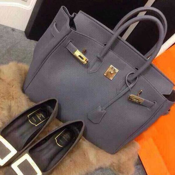 

2021 autumn winter new hand messenger litchi pattern shoulder bag large capacity
