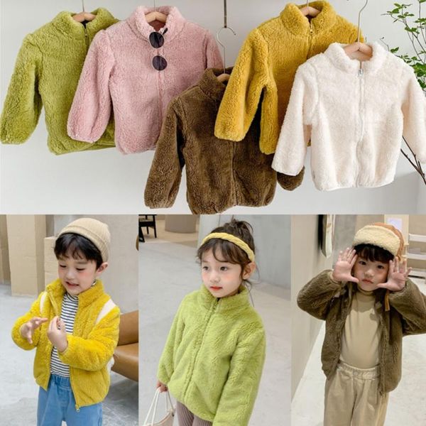 

jackets toddler infant baby girl boy sweatshirt winter warm solidcoat mentel wrap surcoat jacket children casual clothes 2021, Blue;gray