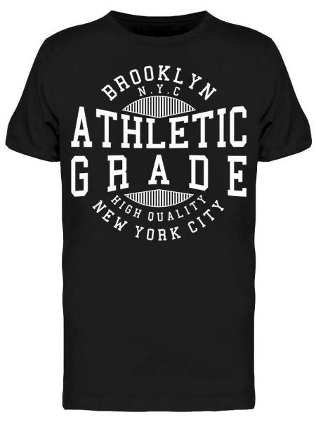 

athletic grade tee men's -image by shutterstock, White;black