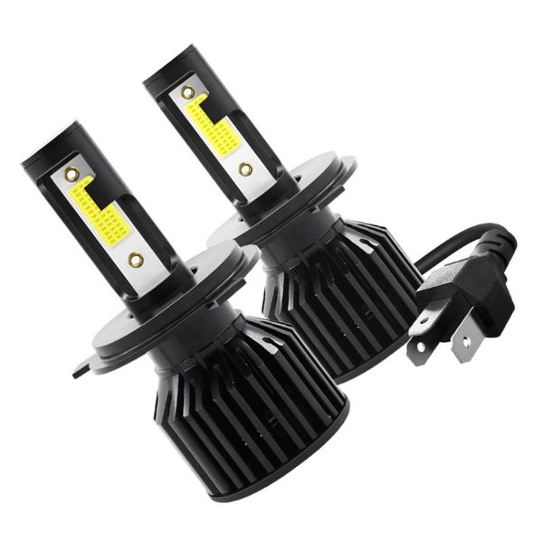 

working light 1 pair h4 led bulb spotlight headlight extremely bright auto headlamp