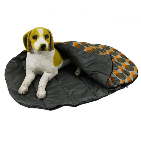 

kennels & pens pet soft sleeping bag dog nest waterproof warm keeping for outdoor traveling camping with a storage