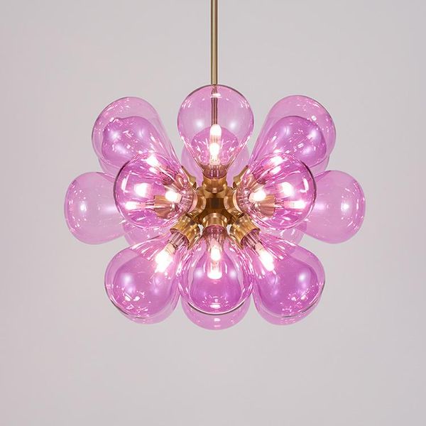 

pendant lamps bubble bulb chandelier bedroom restaurant creative