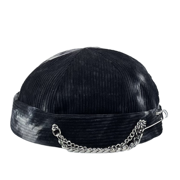 

beanies the winter curling brimless cap, cap retro dome tie-dye men's mariner casual hip-hop