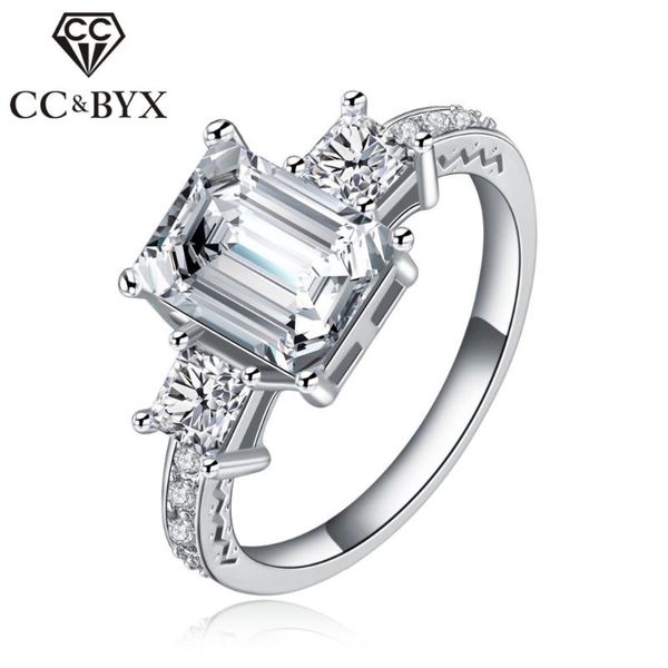 

cluster rings party white gold color engagement vintage for women wedding bands fashion jewelry gifts 032, Golden;silver