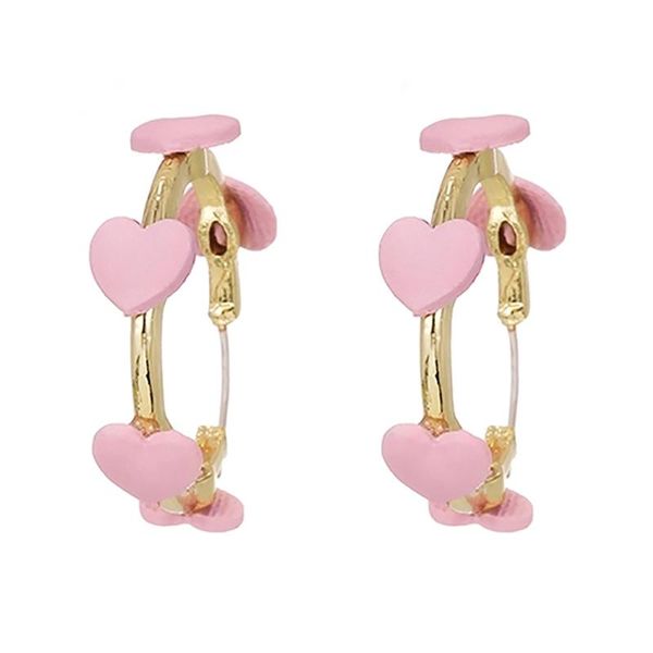 

dangle & chandelier zhini 2021 arrivals colorful acrylic resin heart earrings for women simple geometry circle earring statement jewelry, Silver