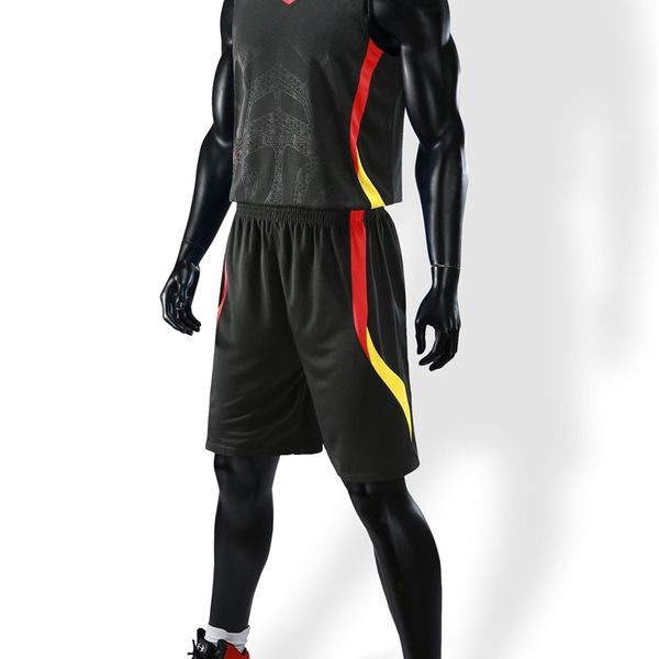 

children's breathable children's basketball match training suit, Gray