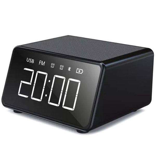 

other clocks & accessories alarm clock, wireless charging digital smart clock radio with usb port, hands-call for bedroom