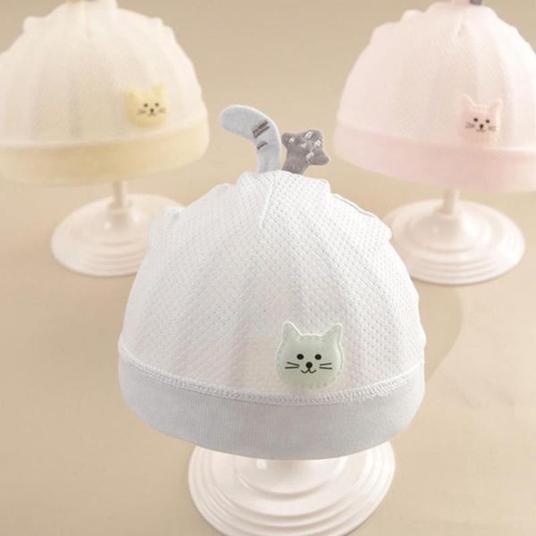 

caps & hats functional baby hat three-dimensional cap breathable skin-friendly toddlers beanie sleep pour enfants accessories, Yellow