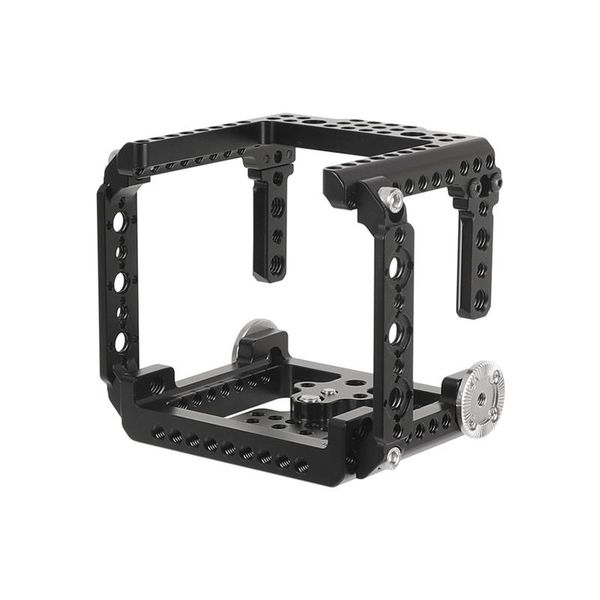 

exclusive cage kit with arri rosette mounts and nato rails for red komodo 6k cinema camera lighting & studio accessories