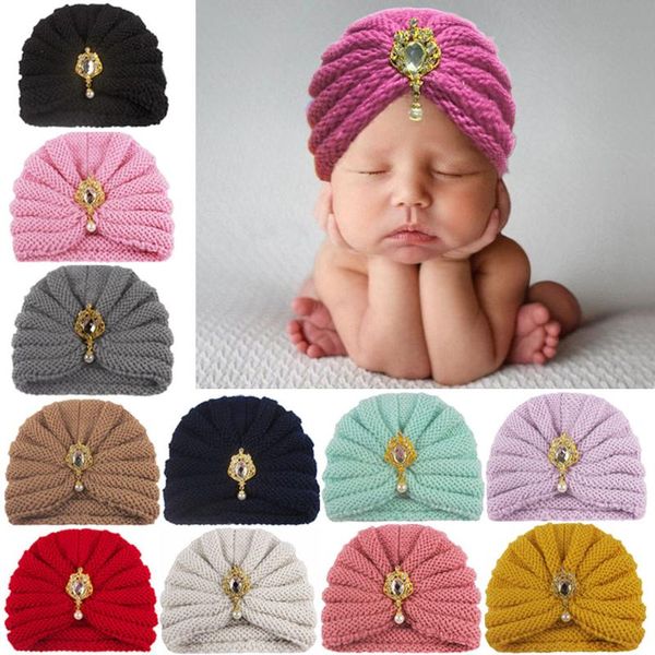 

caps & hats 12 pcs/lot wholesale 2021 autumn and winter european american pure wool hat soft comfortable baby knitted, Yellow