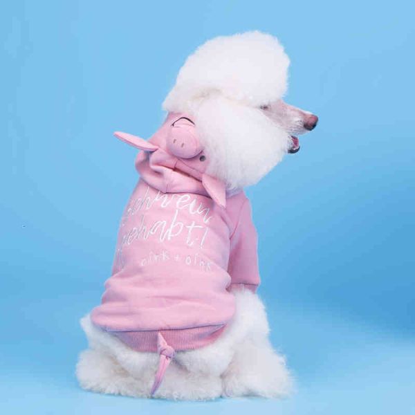 

autumn winter 2021 dog cotton elastic plush sweater pet clothing