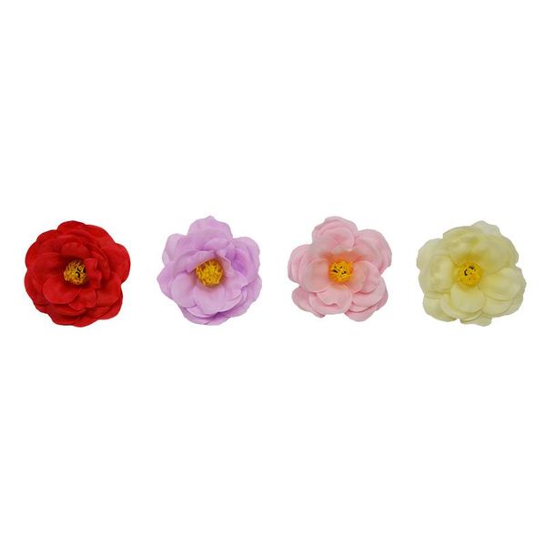 

decorative flowers & wreaths 36pcs peony eternal flower head soap petal camellia bouquet making wedding favors valentine's day gift