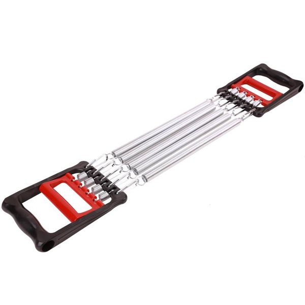 

factory wholesale multifunctional strength training pull adjustable wire spring tensioner chest developer resistance bands