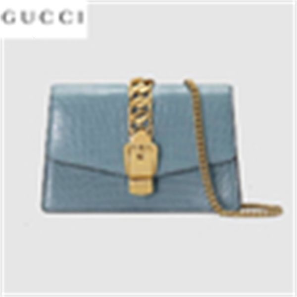 

494646 sylvie mini bag light blue exotics handles boston totes shoulder crossbody mini bag