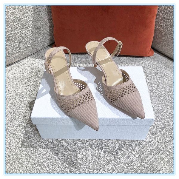 

women slippers drill shining luxurys designers sandals with high heels leather girl slides sandalias 3 colors shoes size 35-39 with original, Black