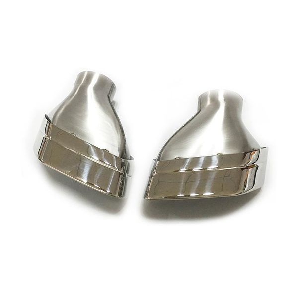 

manifold & parts fit for w's refitting 5 6 series g30g38 square mouth bright sier tailpipe