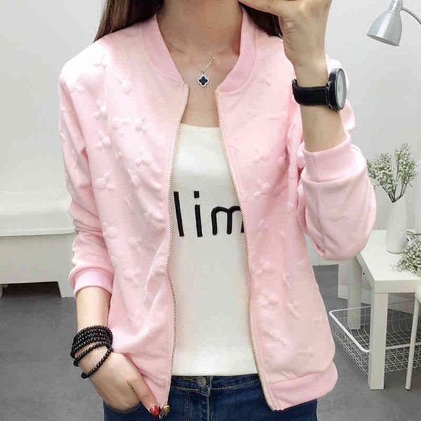 

women's jackets basic women ulzzang animal 3d printed fashion elegant zipper short thin spring ladies coats all-match simple soft 1 kd5, Black;brown