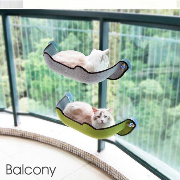 

cat beds & furniture hanging window seat mount hammock for cats kittens pet lounger with suction cups shelf supplies