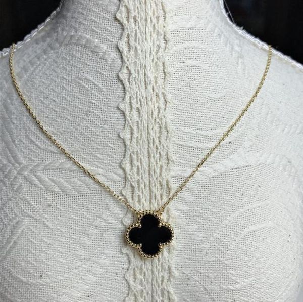 

fashion vintage agate 4/four leaf clover long flowers pendant necklace malachite chain earring for women&girls valentine's mother', Silver