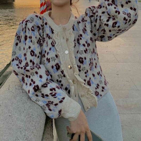 

women's sweaters zawfl casual coreano camisola feminina em torno do pescoÃ§o lanterna manga longa cardigan de moda curta para as mulhere, White;black