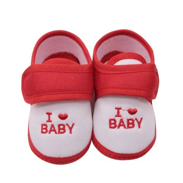 

cute lovely baby shoes toddler first walkers cotton soft sole skid-proof kids 0-18m