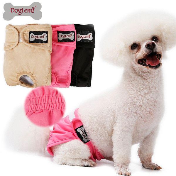 

dog apparel puppy hygiene washable female/male pet diaper pants reusable nappy