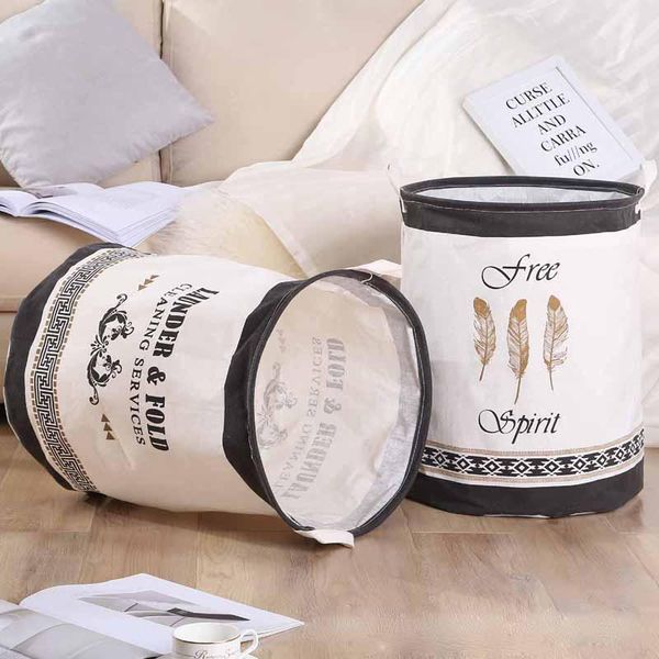 

clothing laundry basket bag foldable storage bucket children toys organizer waterproof large capacity home & organization