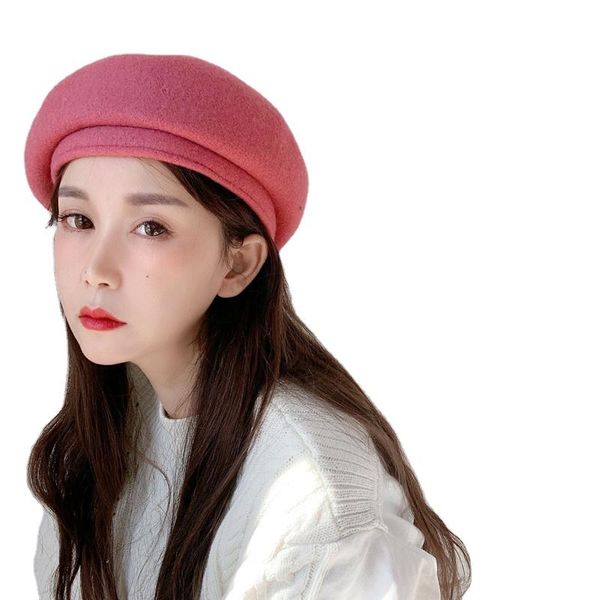 

berets knitted warm trendy hats beret cap octagonal woolbeanie fisherman winter knitting boina sombreno invierno chapeu inverno chapeau, Blue;gray